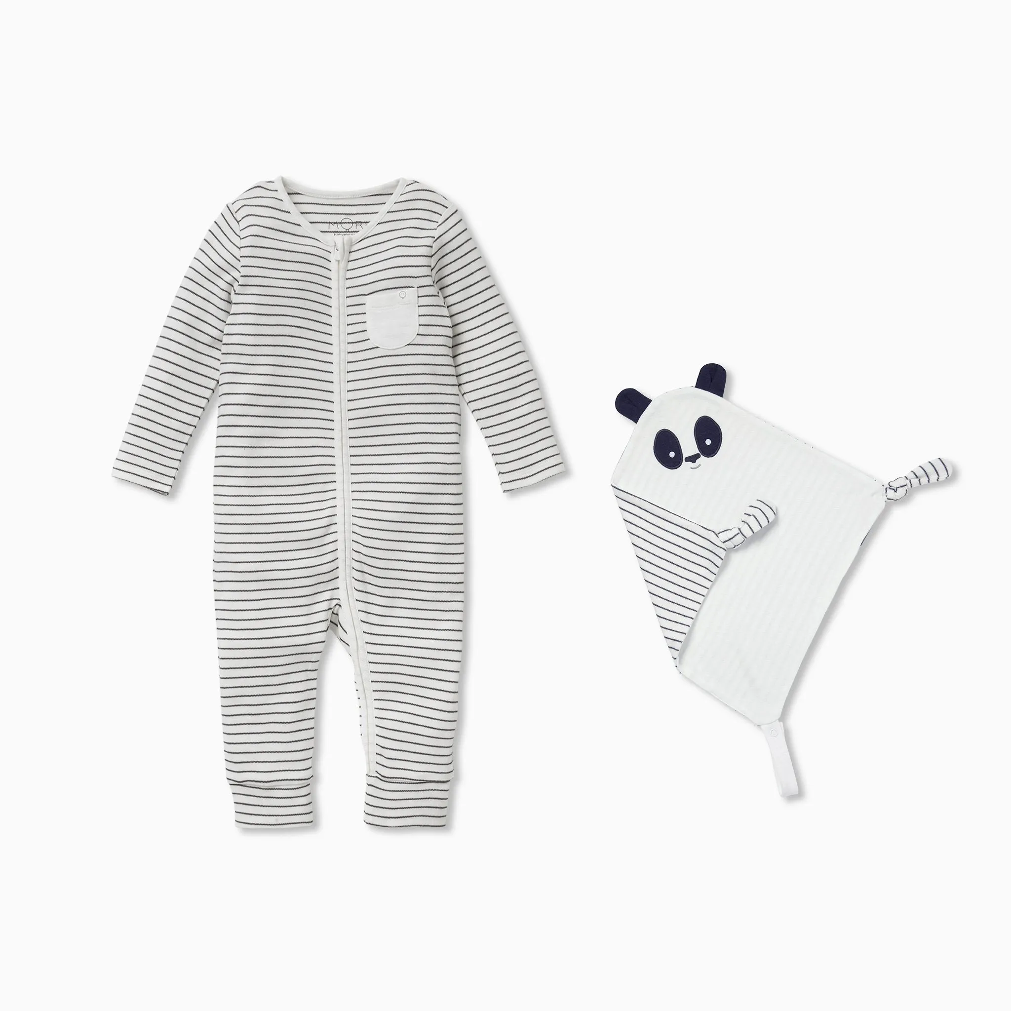 Zip Baby Pajamas & Comforter Set