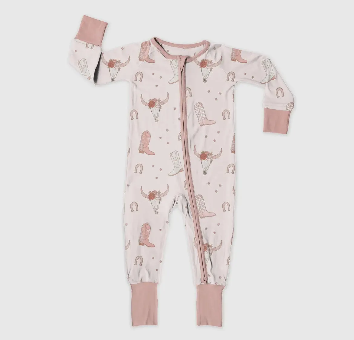 Zip Up Bamboo Pajamas