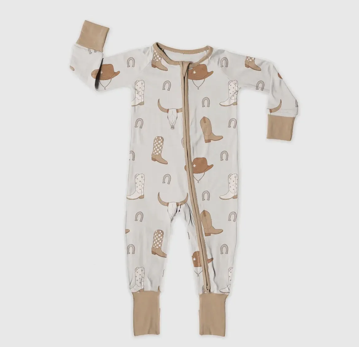 Zip Up Bamboo Pajamas